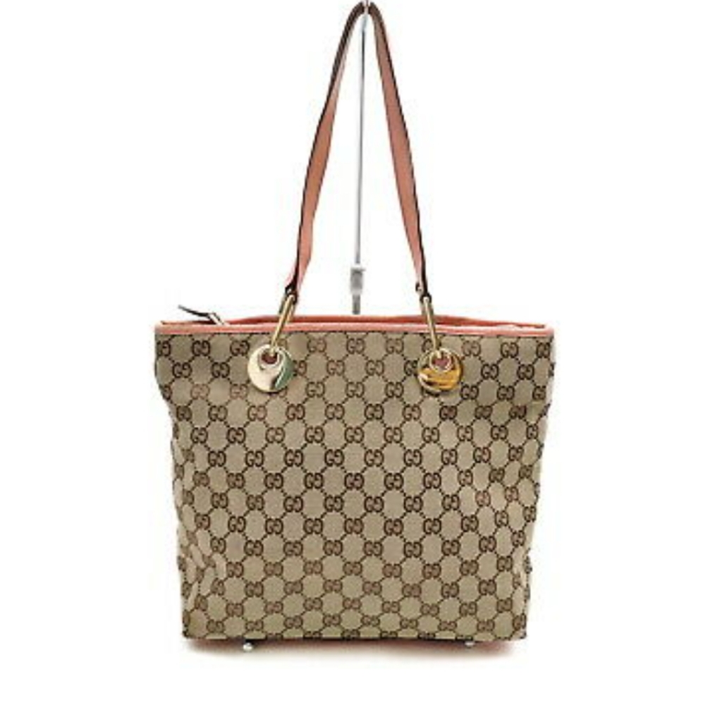 💯Auth. Gucci GG Monogram Eclipse Tote
